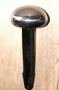 Forged steel "Mushroom" stake